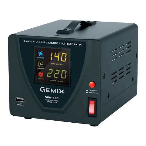 Стабілізатор напруги Gemix SDR-500 ( 4018495 )