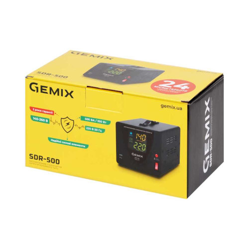 Стабілізатор напруги Gemix SDR-500 ( 4018495 )