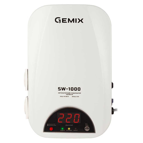 Стабілізатор напруги Gemix SW-1000 ( 4018496 )