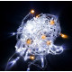 Гірлянда вулична STARLIGHT бахрома білий/жовтий Flash 75LED IP44 прозорий 2x0,7м ( 4018505 )