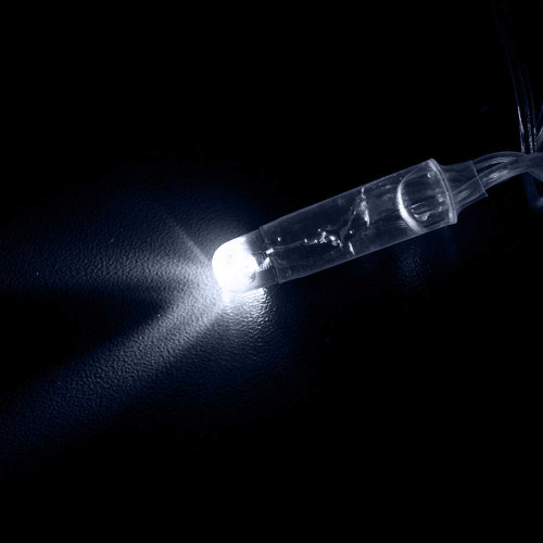 Гірлянда вулична STARLIGHT бахрома білий/жовтий Flash 75LED IP44 прозорий 2x0,7м ( 4018505 )