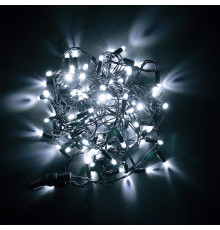 Гірлянда вулична STARLIGHT лінійна білий Flash 100LED IP44 чорний 5м