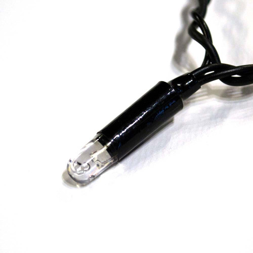 Гірлянда вулична STARLIGHT лінійна білий Flash 100LED IP44 чорний 5м ( 4018511 )