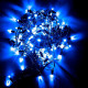 Гірлянда вулична STARLIGHT лінійна синій 100LED IP44 чорний 5м ( 4018513 )