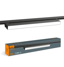 LED світильник трековий VIDEX TR05 30W 4100K 220V чорний