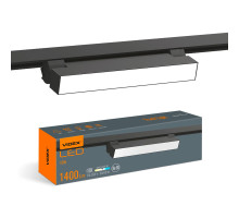 LED світильник трековий VIDEX TR05 15W 4100K 220V чорний