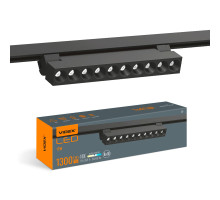 LED світильник трековий VIDEX TR06 15W 4100K 220V чорний