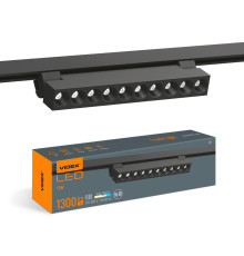 LED світильник трековий VIDEX TR06 15W 4100K 220V чорний