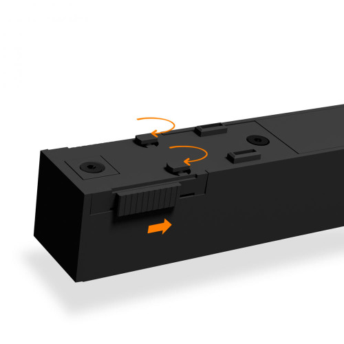 Світильник магнітний трековий VIDEX LD460B 21W 60cm 4000K 48V Black ( 4018537 )