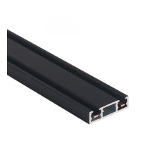 Магнітний шинопровід трековий накладний VIDEX FTS10B 1м чорний