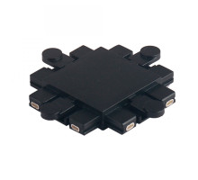 З’єднувач для магнітного шинопровода VIDEX VL-TRMS-FC05B Хрестовий