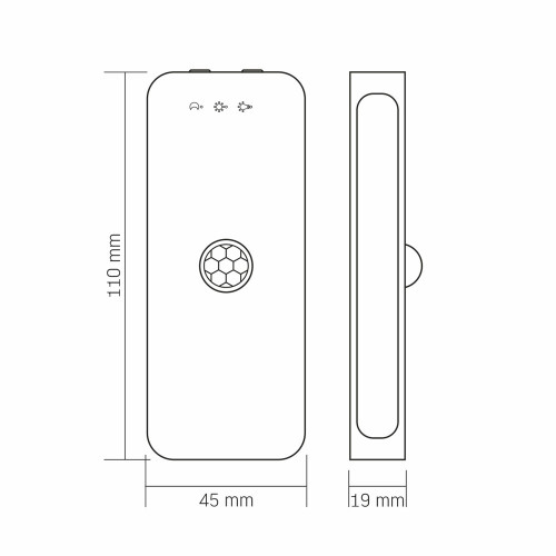 LED Світильник акумуляторний з датчиком руху VIDEX VL-NL053W-S ( 4018571 )