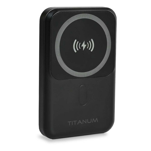 Повербанк з бездротовою зарядкою 10000mAh TITANUM MA02 22.5W Black ( 4018733 )