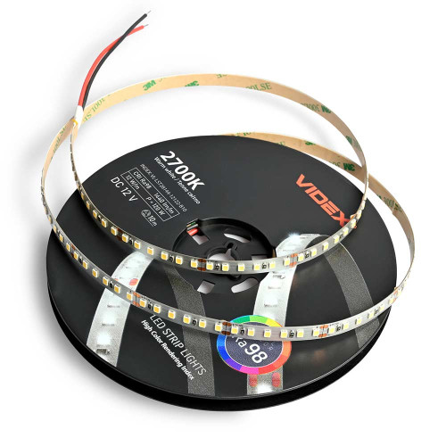 LED стрічка VIDEX DC12V 120W 10M 2700K Ra98 IP20 (VL-LST28144-12122-B10) ( 4018738 )