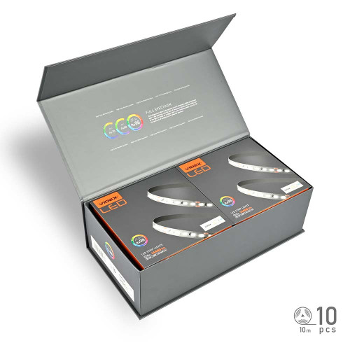 LED стрічка VIDEX DC12V 120W 10M 2700K Ra98 IP20 (VL-LST28144-12122-B10) ( 4018738 )