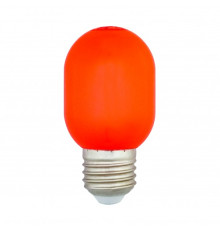 Лампа светодиодная "COMFORT" 2W E27 A45 (красная)