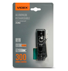 Портативный светодиодный фонарик VIDEX VLF-A055 600Lm 5700K
