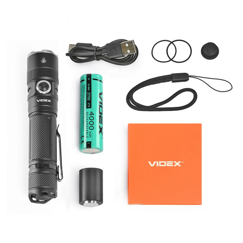Портативний світлодіодний ліхтарик VIDEX VLF-A231Z 1500Lm 5000K ( 4018834 )
