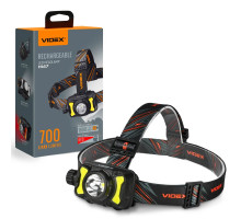 Налобный светодиодный фонарик VIDEX VLF-H147 700Lm 5000K