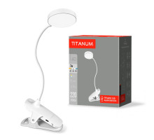 LED лампа настiльна з акумулятором TITANUM TLTF-013W 7W 3000-6000K