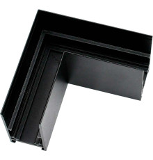 З'єднувач кутовий для магнітного накладного шинопровода OLEDIM OL411 48V чорний