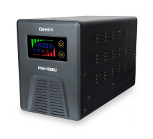 ИБП Gemix PSN-1000U LCD, 1000ВА/600Вт, 7/9/13A, 3xEURO Schuk