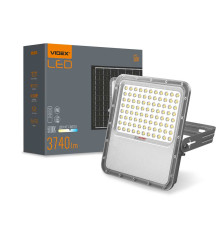 LED прожектор автономний VIDEX VL-FSO5-3005 3740Lm 5000K
