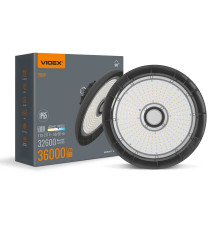 LED світильник висотний ХайБей VIDEX 200W 5000K 36000Lm Чорний