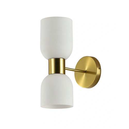 Бра, настенный светильник Edlin PL321155W-2 Aurora E27 2x12W IP20 латунный 32205306 ( 4019221 )