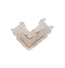 Конектор для стрічки SMD&COB SLIM, 5мм, 2PIN, Кутовий - L