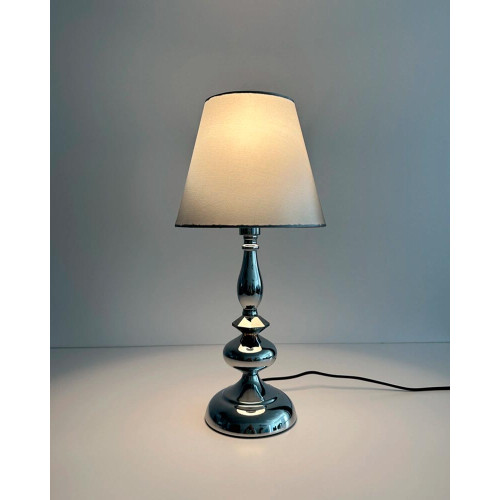 Настільна лампа Edlin PL2417-1T Vanessa E14 1x12W IP20 хром 32205350 ( 4019246 )