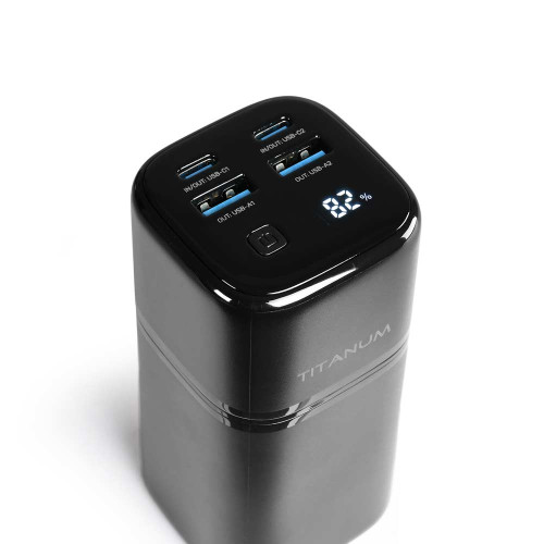 Повербанк 20000mAh TITANUM WP33 PD70W Black ( 4019264 )