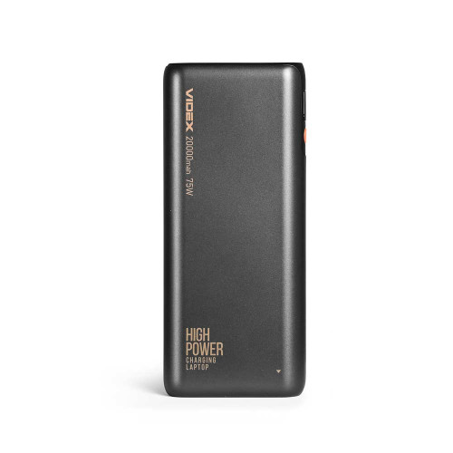Повербанк 20000mAh VIDEX VPB-202C 75W Black ( 4019265 )