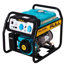 Генератор FULL FGL 3500L, 50Hz, 3.5kVA/2.8kW, бак 17 л, ручний старт (FGL 3500L)