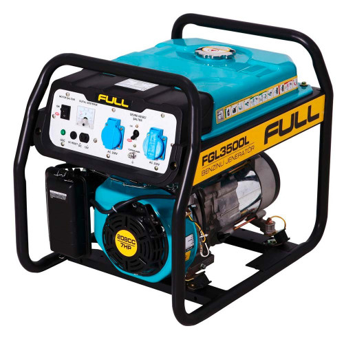 Генератор FULL FGL 3500L, 50Hz, 3.5kVA/2.8kW, бак 17 л, ручний старт (FGL 3500L) ( 4019292 )