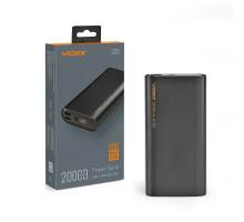 Повербанк 20000mAh VIDEX VPB-320 22.5W Black
