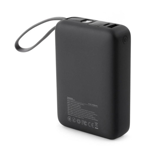 Батарея універсальна Vinga 20000 mAh 45W Display Cable (VPBB2045C) ( 4019307 )