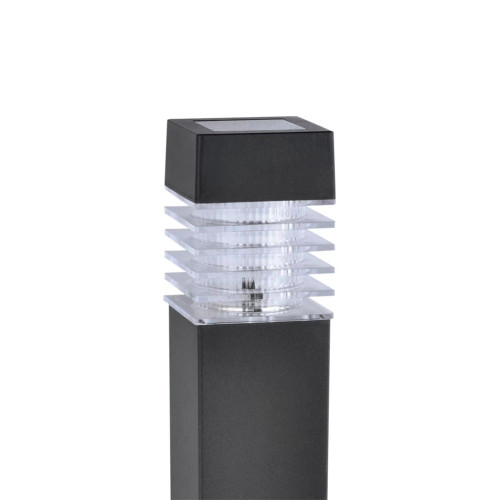 Вуличний світильник на сонячній батареї Goldlux 315588 Martin LED 4000K IP44 чорний ( 4019344 )