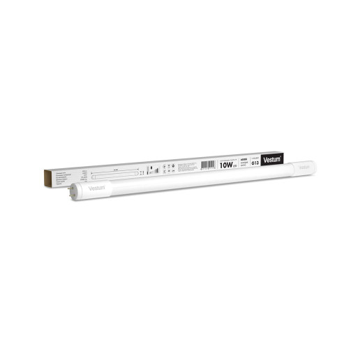 Світлодіодна лампа Vestum T8 600мм 10W 850Лм 6500K 175-250V G13 ( 4019351 )