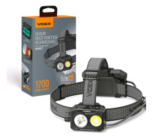 Налобний світлодіодний ліхтарик VIDEX VLF-H057 1700Lm 5000K