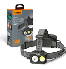 Налобний світлодіодний ліхтарик VIDEX VLF-H057 1700Lm 5000K