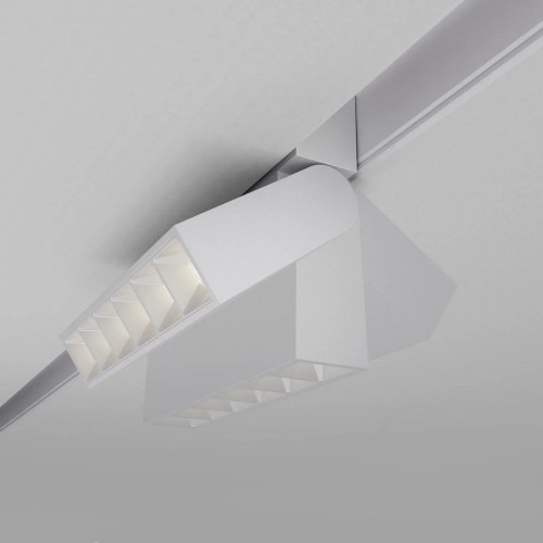 Магнитный трековый светильник поворотный белый OLEDIM OL110 6W 3000K ( 4019374 )