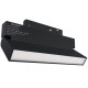 Магнитный трековый светильник поворотный черный OLEDIM OL27 12W 3000K ( 4019379 )