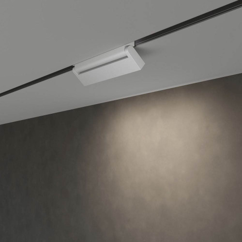 Магнитный трековый светильник поворотный белый OLEDIM OL218A 12W 3CCT (3000K/4000K/6000K) ( 4019394 )