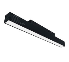 Магнітний трековий світильник чорний OLEDIM OL300A 10W 3CCT (3000K/4000K/6000K)