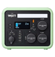 Зарядна станція електрична портативна V-WATT SIGMA 1500W Green
