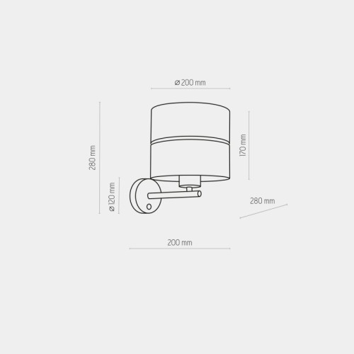 Бра TK-Lighting hilton 4344 ( 4017171 )
