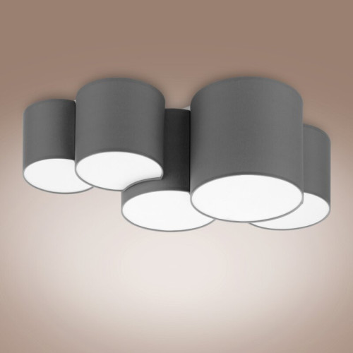 Люстра стельова TK-Lighting mona gray 4394 ( 4017302 )