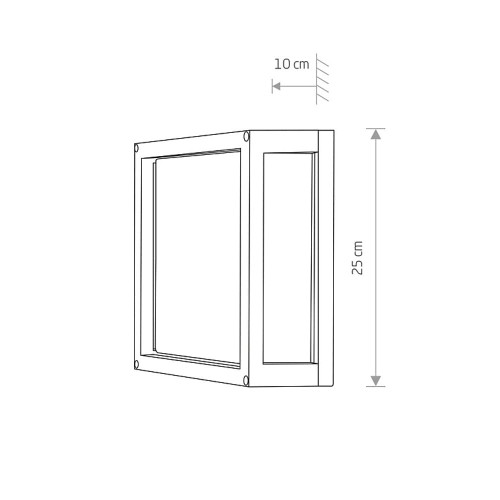 Светильник уличный Nowodvorski 4440 Indus E27 2x15W IP44 Gr ( 4011021 )