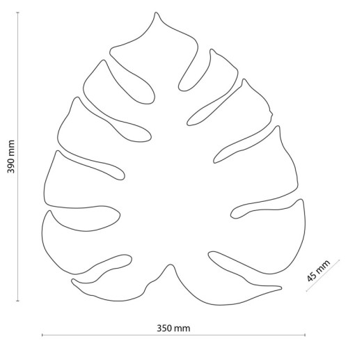Бра TK-Lighting monstera gold g9 4665 золото ( 4017313 )